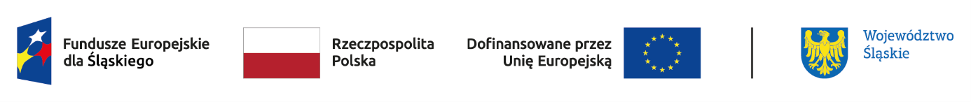 pasek z logotypami dla projektów Unijnych